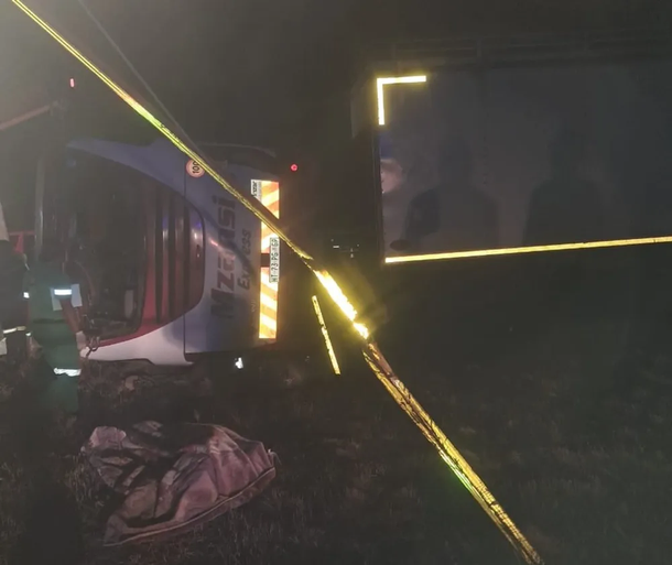 Ten people lost their lives when an Mzansi Express bus travelling from Zimbabwe, destined for Joburg, crashed in Makhado. Picture: Supplied